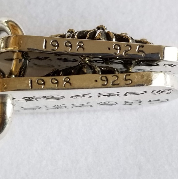 Chrome hearts raised cemetery dog tag - Picture 4 of 4